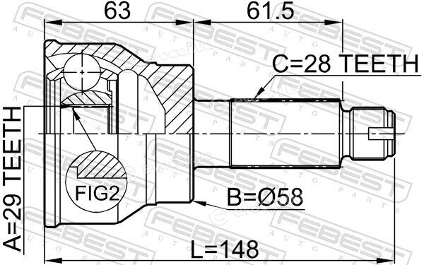 Febest 0710-037