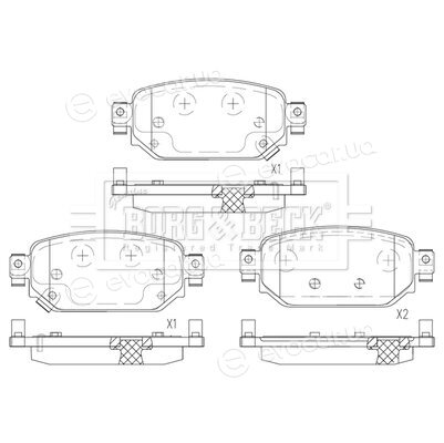 Borg & Beck BBP2830