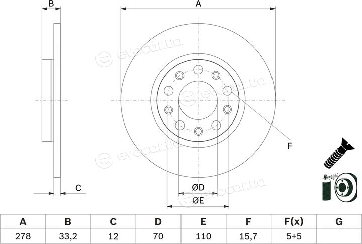 Bosch 0 986 479 G21