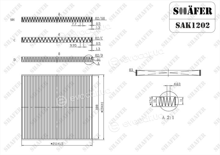 Shafer SAK1202