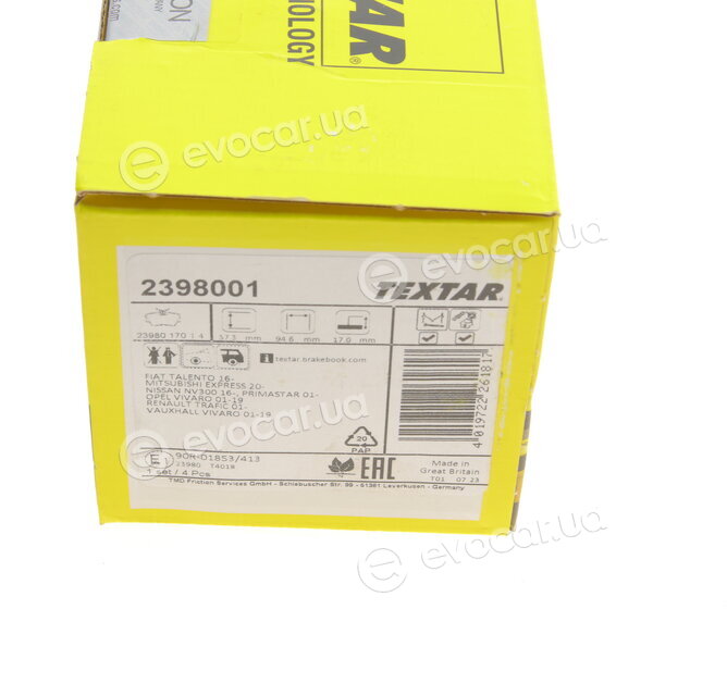 Textar 2398001