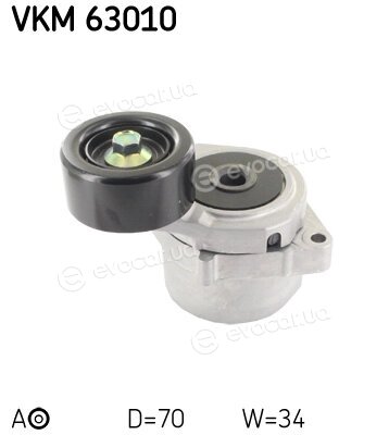 SKF VKM 63010