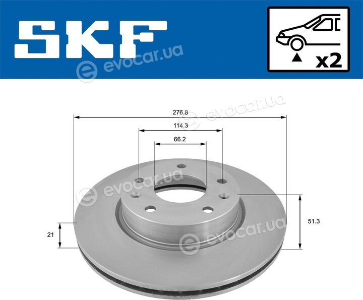 SKF VKBD 80450 V2