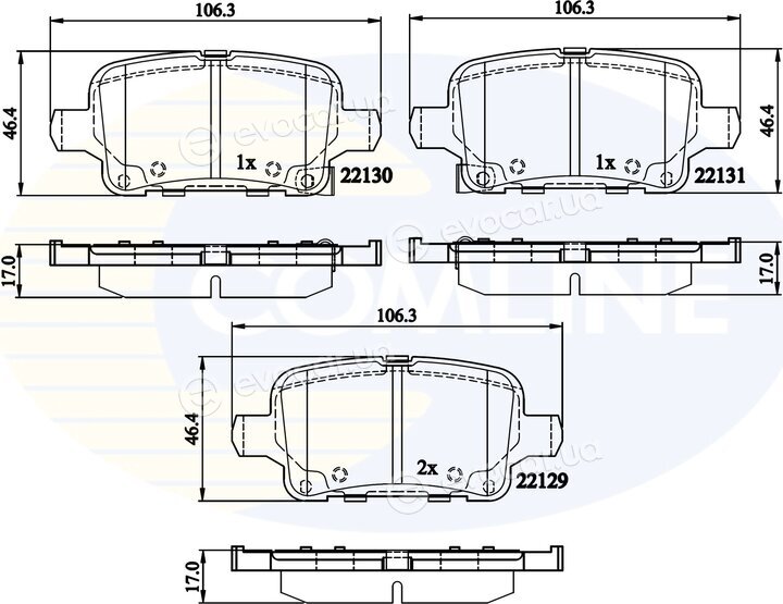 Comline CBP32307