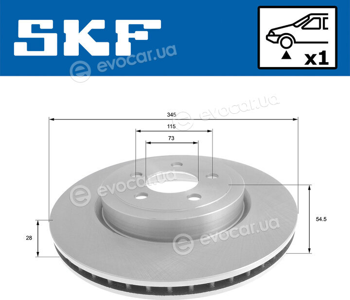 SKF VKBD 80553 V1