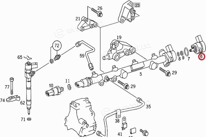 Mercedes-Benz A 611 078 01 49