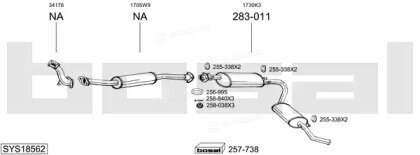 Bosal SYS18562