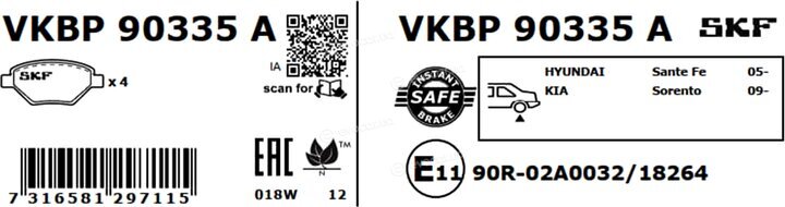 SKF VKBP 90335 A