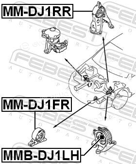 Febest MM-DJ1FR