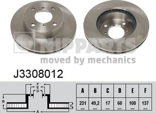 Nipparts J3308012