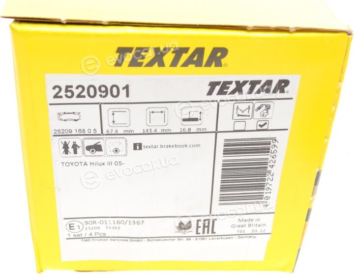 Textar 2520901