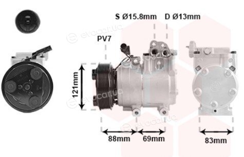 Van Wezel 8200K258