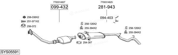 Bosal SYS05591