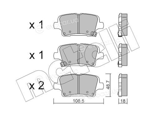 Metelli 22-1181-0