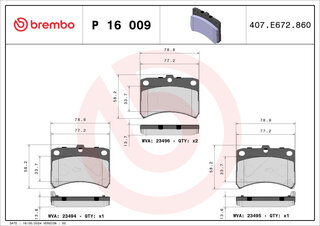 Brembo P 16 009