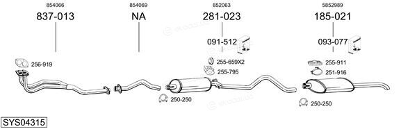 Bosal SYS04315