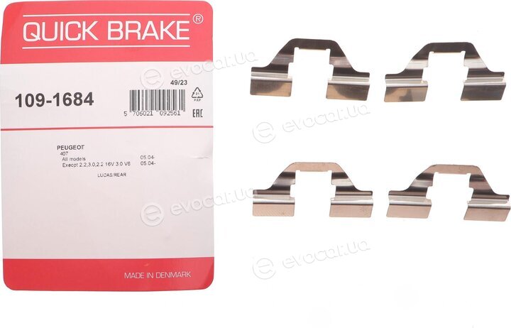 Kawe / Quick Brake 109-1684