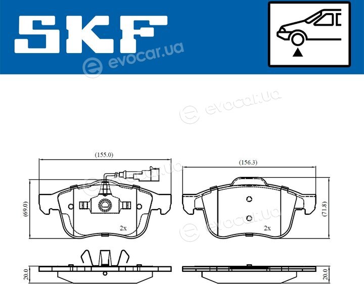 SKF VKBP 81043 E
