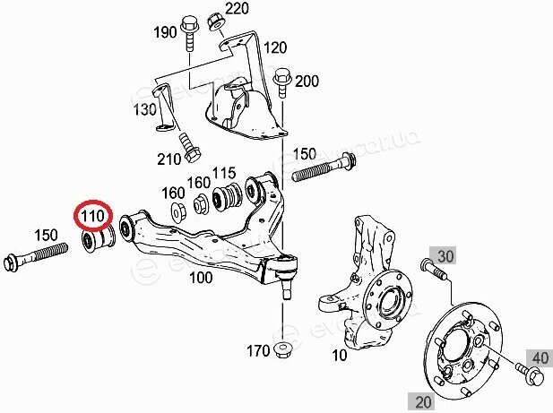 Mercedes-Benz A906 333 00 14