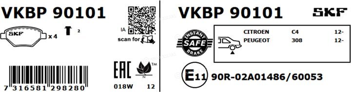 SKF VKBP 90101