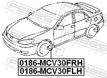 Febest 0186-MCV30FLH