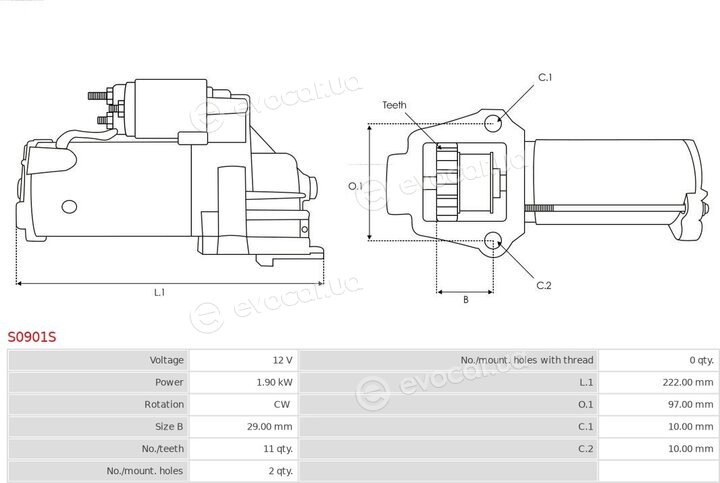 AS S0901S