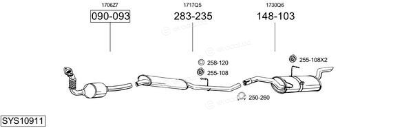 Bosal SYS10911