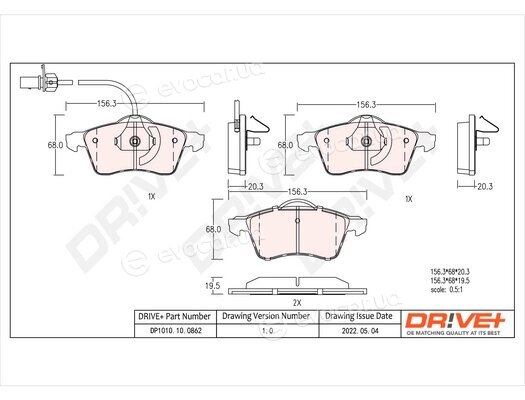 Drive+ DP1010.10.0862