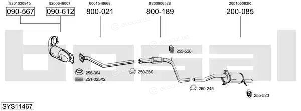 Bosal SYS11467