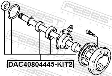 Febest DAC40804445-KIT2