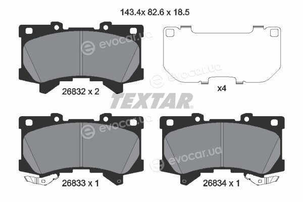 Textar 2683201