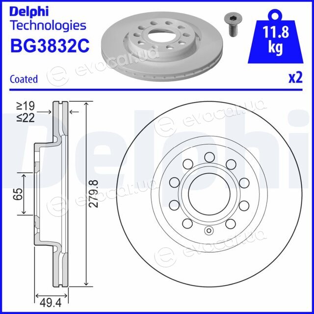 Delphi BG3832C