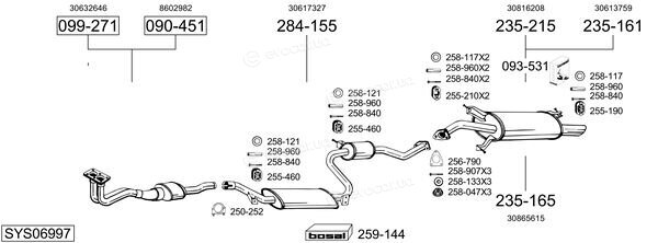 Bosal SYS06997