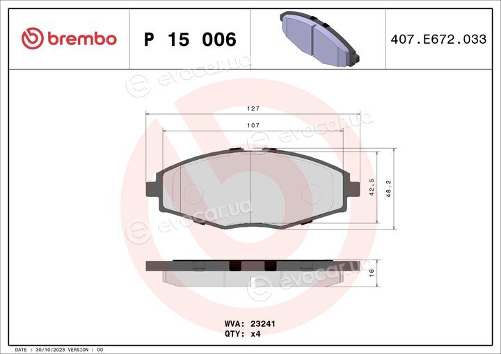 Brembo P 15 006