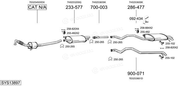 Bosal SYS13897