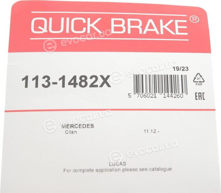 Kawe / Quick Brake 113-1482X