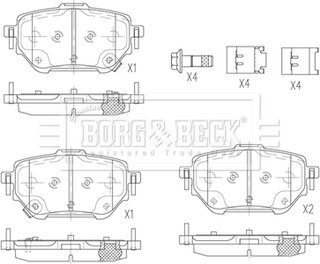 Borg & Beck BBP2875