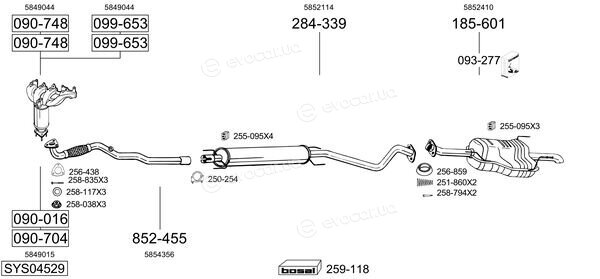 Bosal SYS04529