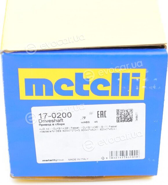 Metelli 17-0200