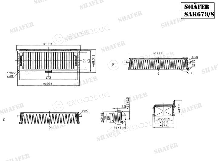 Shafer SAK679S