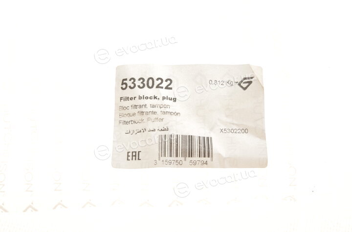Hutchinson 533022