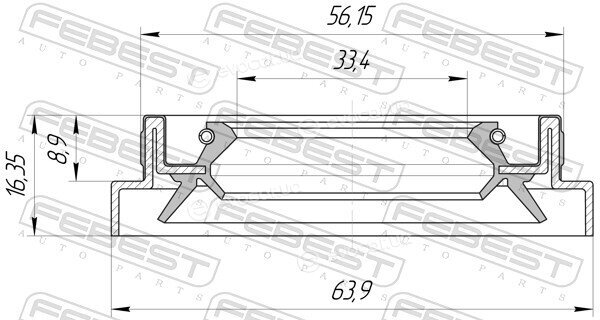 Febest 95HBS-35560916X