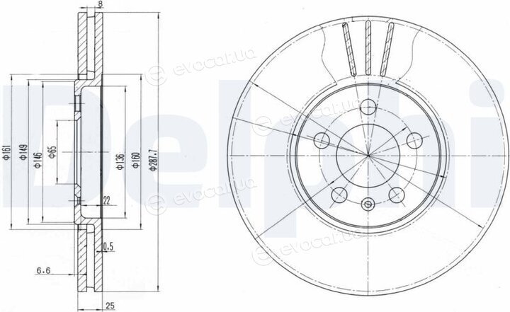 Delphi BG2729