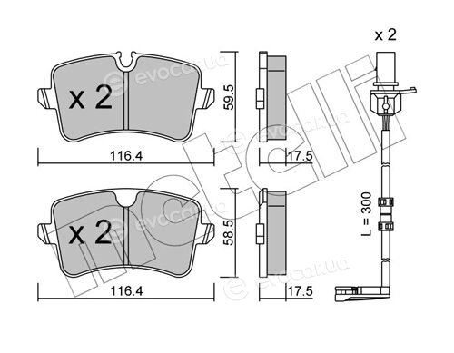 Metelli 22-0955-1K