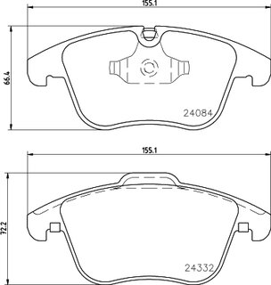 Hella Pagid 8DB 355 013-731