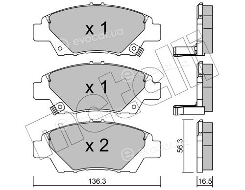 Metelli 22-0865-0