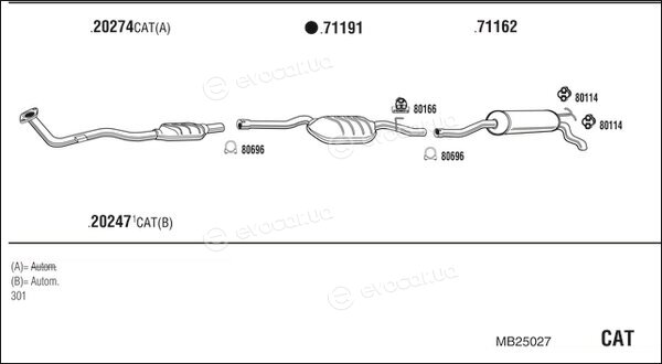 Walker / Fonos MB25027