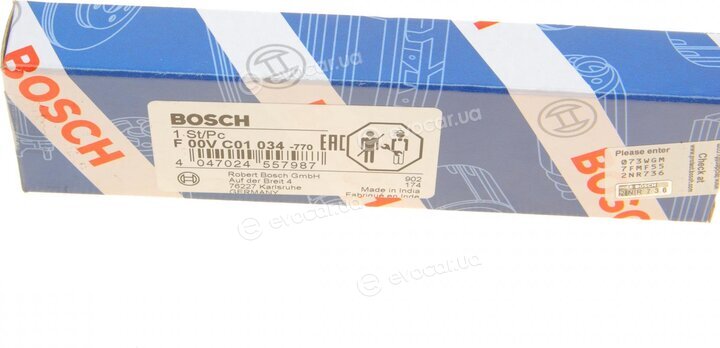 Bosch F 00V C01 034