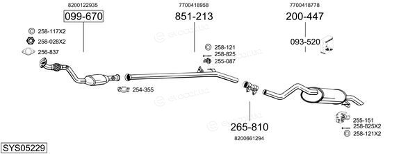 Bosal SYS05229