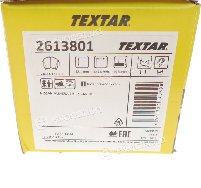 Textar 2613801